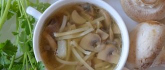 Mushroom noodles