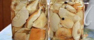 Маринованные белые грибы без уксуса