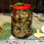 Pickled greenfinches