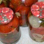 Tomatoes without vinegar for the winter